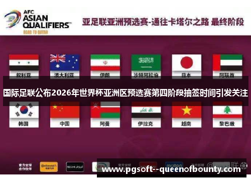 国际足联公布2026年世界杯亚洲区预选赛第四阶段抽签时间引发关注